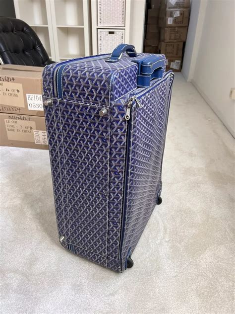 goyard luggage ebay|goyard luggage prices.